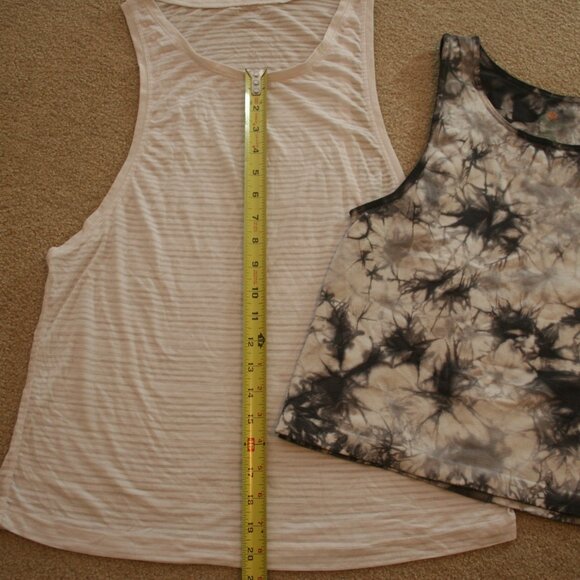 🤍 Tangerine Women’s Tank with White Overlay – Size Medium – New & Never Worn 🤍 - Picture 6 of 7